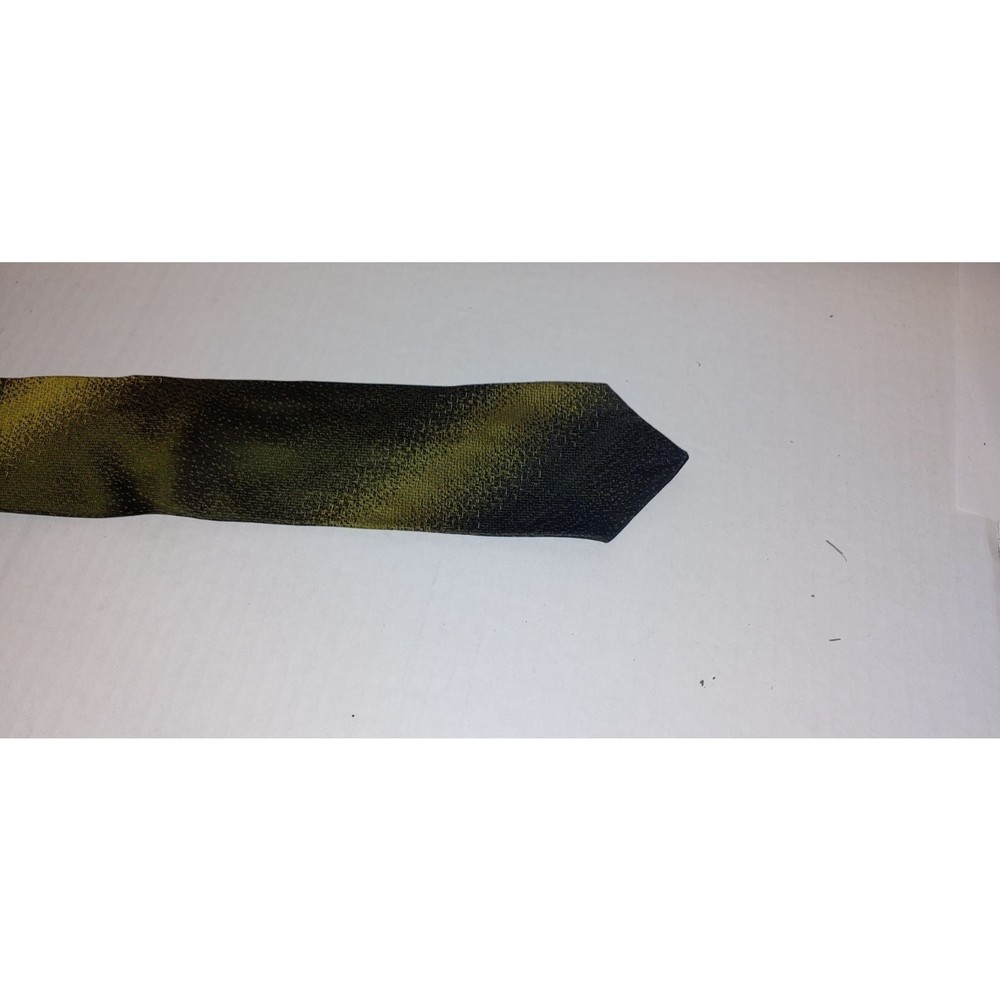 Castle vintage silk brown and gold tie